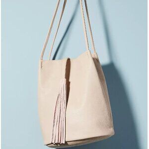 Anthropologie Tassel Tote Bag NWT